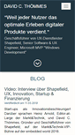 Mobile Screenshot of davidchristian.de